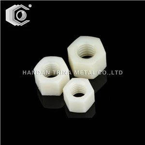 DIN934 Plastic Nylon Hex Nut
